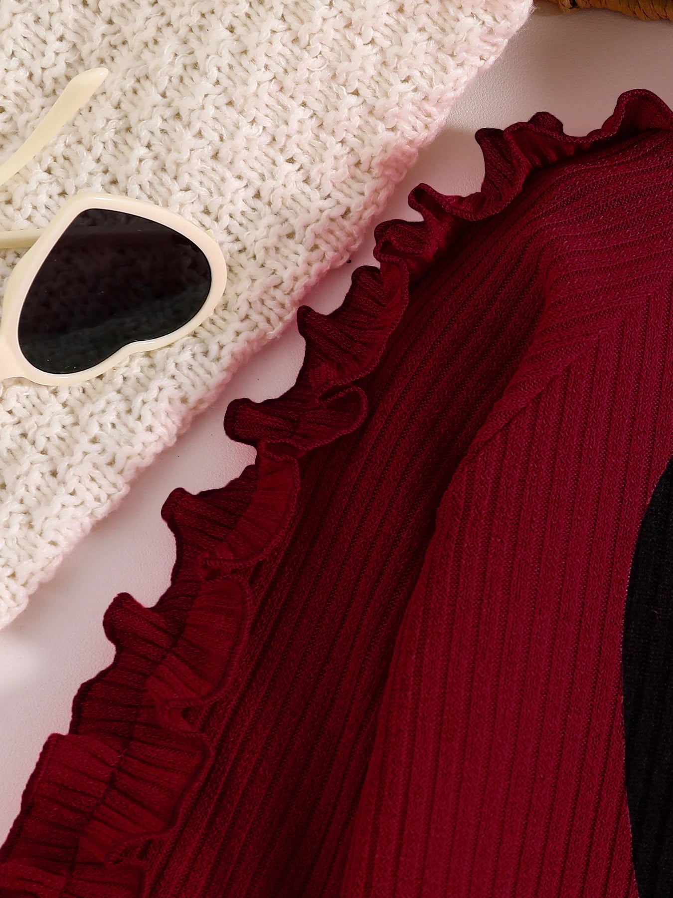 Spring and Autumn children fashion sports set girls sweater + casual pants two-piece girls cartoon heart printed clothing