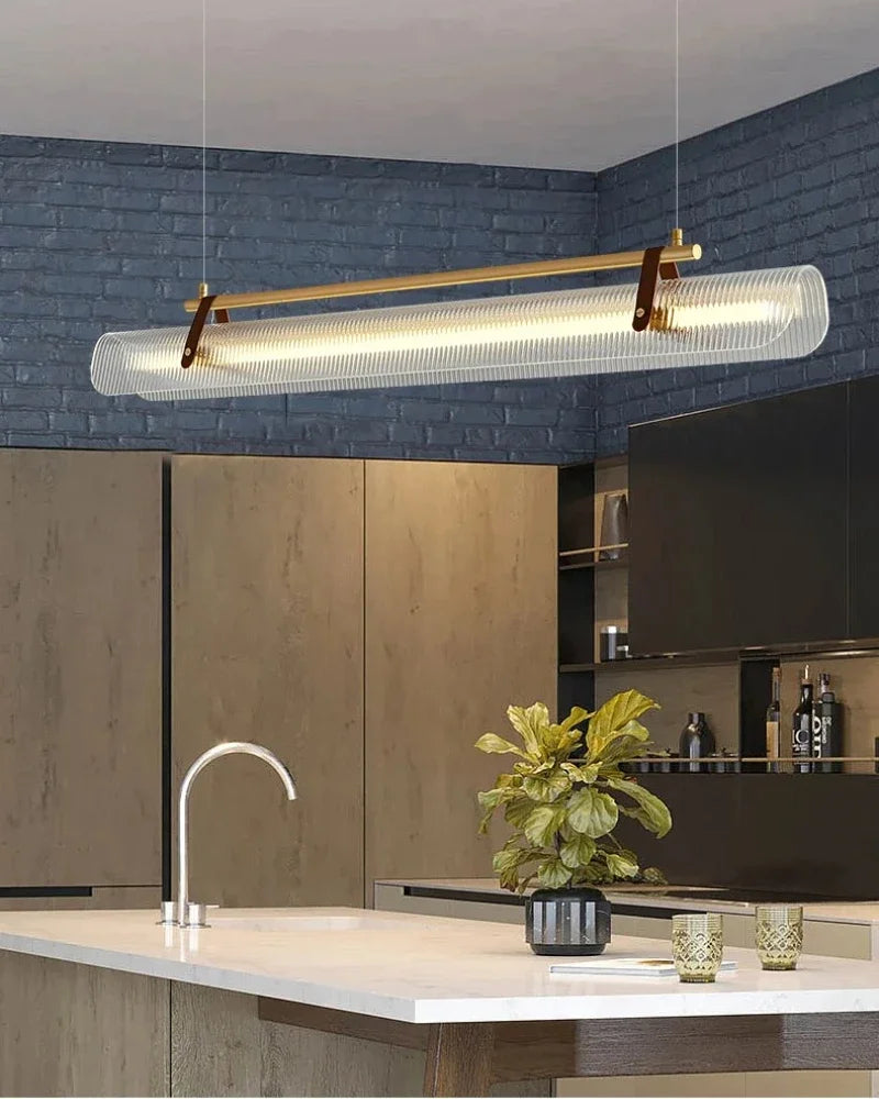 Nordic minimalist acrylic restaurant pendant light LED modern home dining table restaurant bar counter office desk lighting