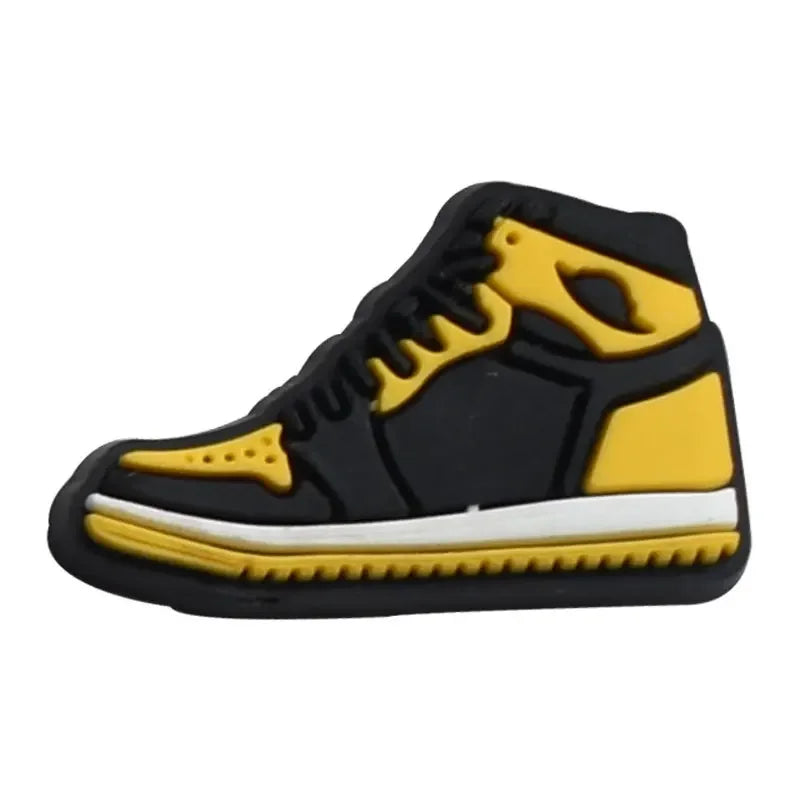 New Sneakers Collection Shoe Charms Accessories Sets for Kids Men Woman Hole Shoes Charm Cartoon Sandals Decorations Bulk 12PCS