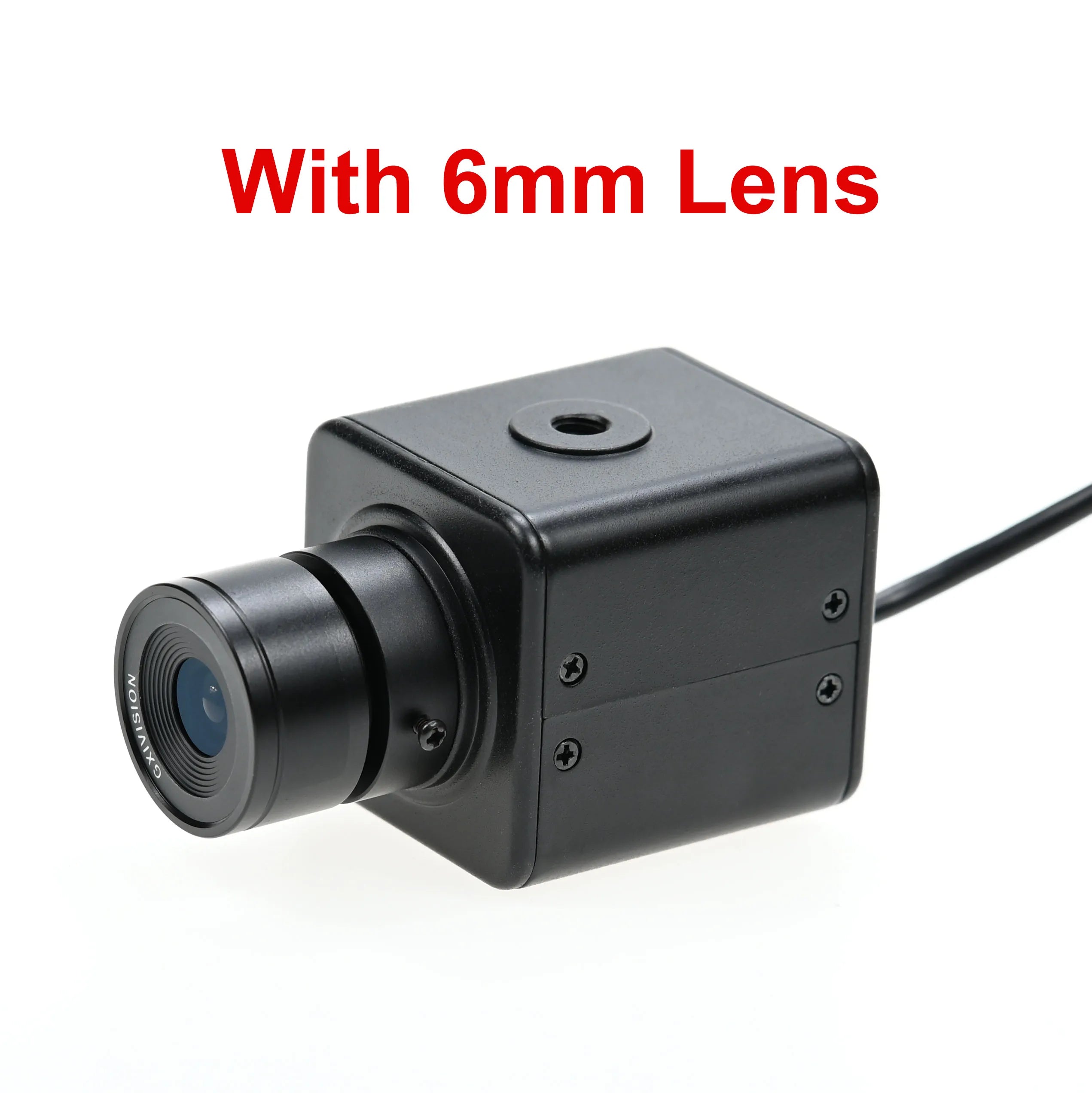 GXIVISION IMX179 8MP USB Case Camera HD,Driver Free,3264x2448 15fps,With 5-50mm Zoom CS Lens,Static shoot,Win/Android/Linux/RPi
