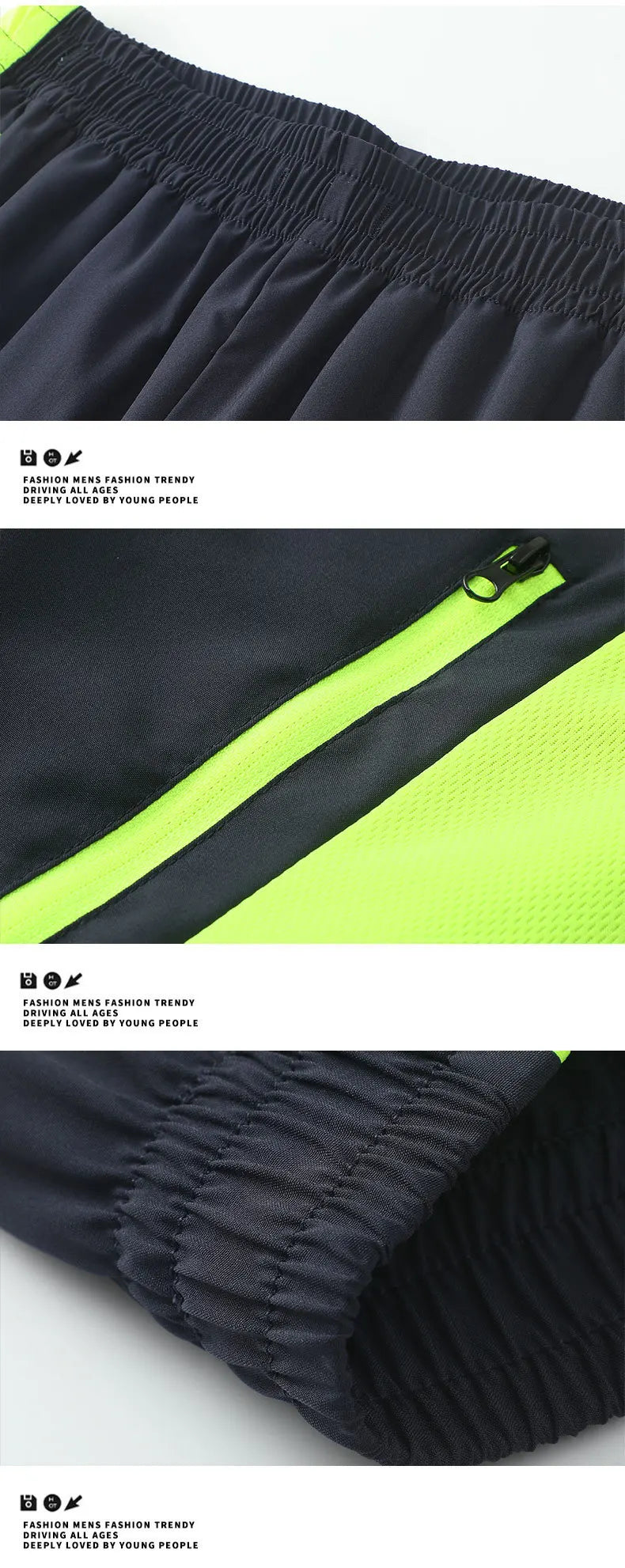 Men's Sports 2pcs Tracksuit Set Autumn Winter Long Sleeve Zip-Up Hoodie Jacket Tracksuit Fashion Casual Loose Workout Outfit