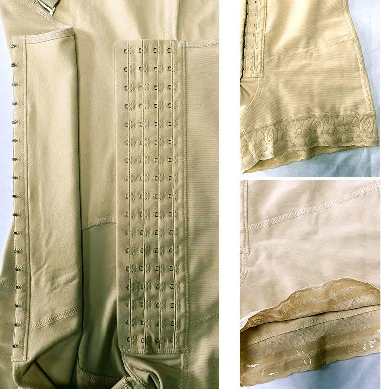 AfruliA High Compression Shapewear Tummy Control Full Body Shapers Waist Trainer Bodysuits Butt Lifter Fajas Colombianas Girdles