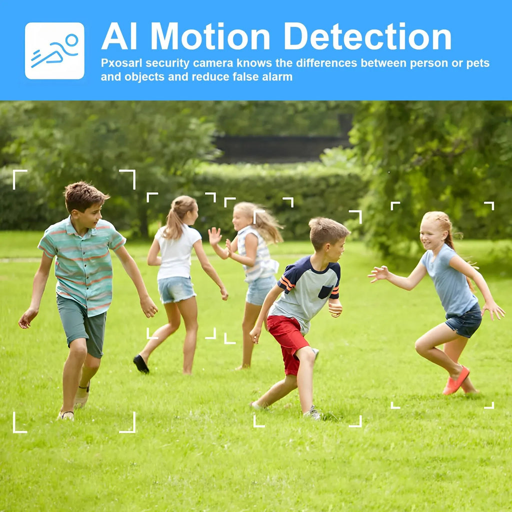 WIFI Survalance Camera 3MP Security Protection Outdoor IP Camera Smart Home Night Vision Video Recorder Battery Powered