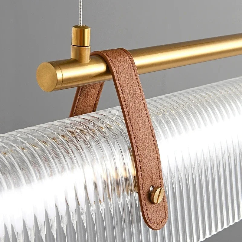 Nordic minimalist acrylic restaurant pendant light LED modern home dining table restaurant bar counter office desk lighting