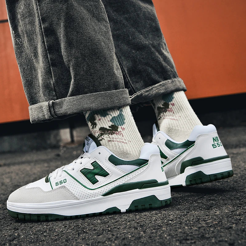 2025 Autumn New Unisex Retro Casual Plaid Board Shoes Mesh Breathable Casual Men's Shoes Fashion Easiest for Match Wear-Resistant Lightweight Casual Sports Shoes