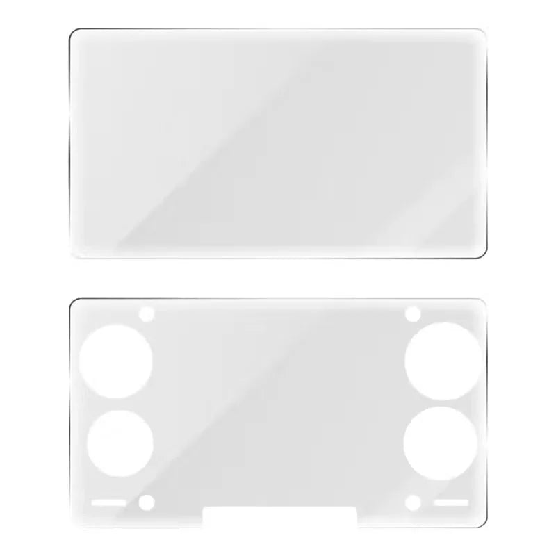 AYN THOR Protective Case Dual Screen Flip Up Handheld Device Gaming Accessories Storage Bag Lanyard Soft Bag For AYN THOR Gifts