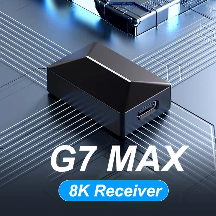 Original MCHOSE G7 Max Gaming Mouse PAW3311 Game Sensor 59g Lightweight BT 2.4G Low Latency Wireless Customized Microswitch