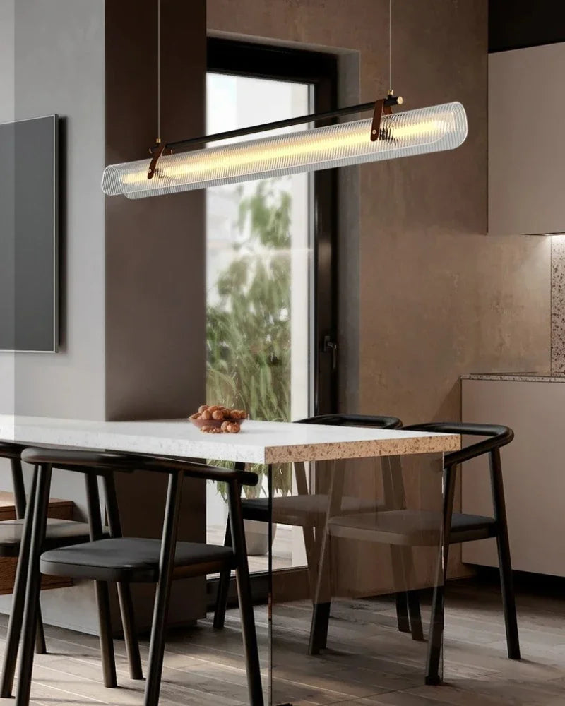 Nordic minimalist acrylic restaurant pendant light LED modern home dining table restaurant bar counter office desk lighting