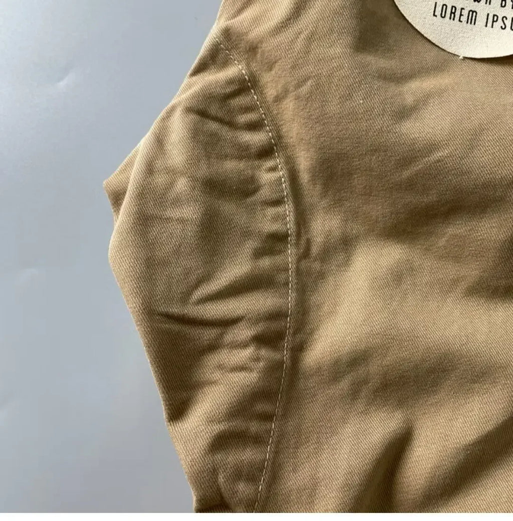 American Style Pure Cotton Heavy Duty Cargo Pants for Men Anti-Dirt Anti-Wear Loose Straight Leg Casual Pants Footwear