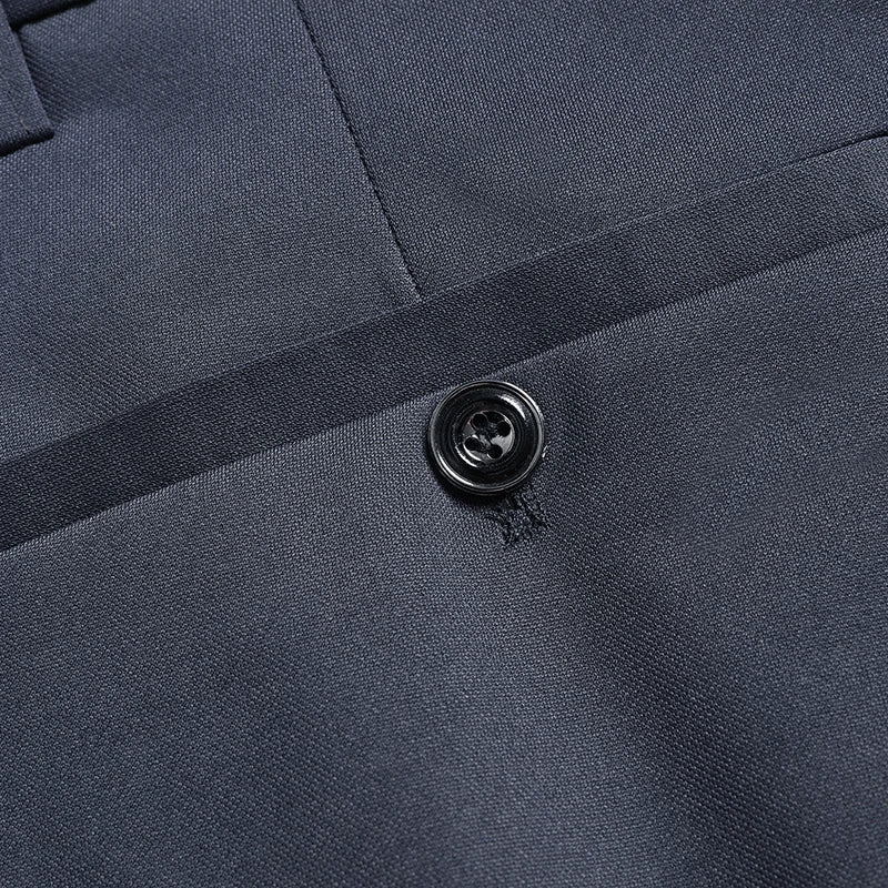 29-42 Men's Summer Pants Thin Straight Stretch Casual Pants with No Trace No Ironing Fabric Silky and Cool Feeling