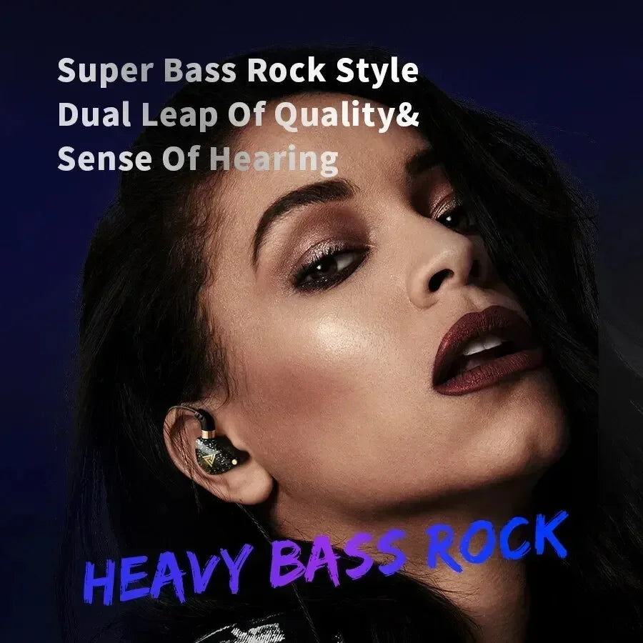 QKZ SK8 Dynamic Earphones HIFI Bass Earbuds In Ear Monitor Sport Noise Cancelling Gaming Headset 3.5mm Wired Headphone with Mic